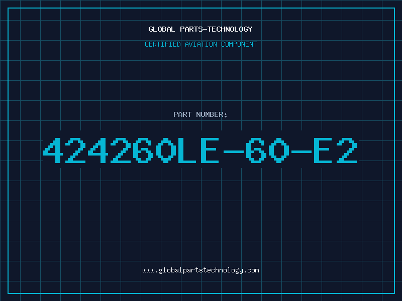 Aviation Part 424260LE-60-E2