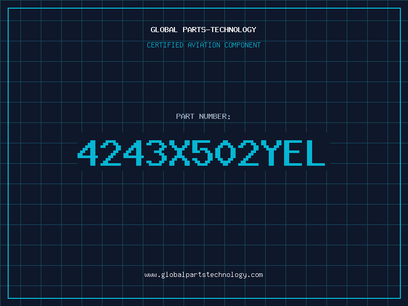 Aviation Part 4243X502YEL