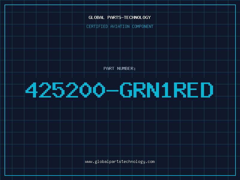 Aviation Part 425200-GRN1RED