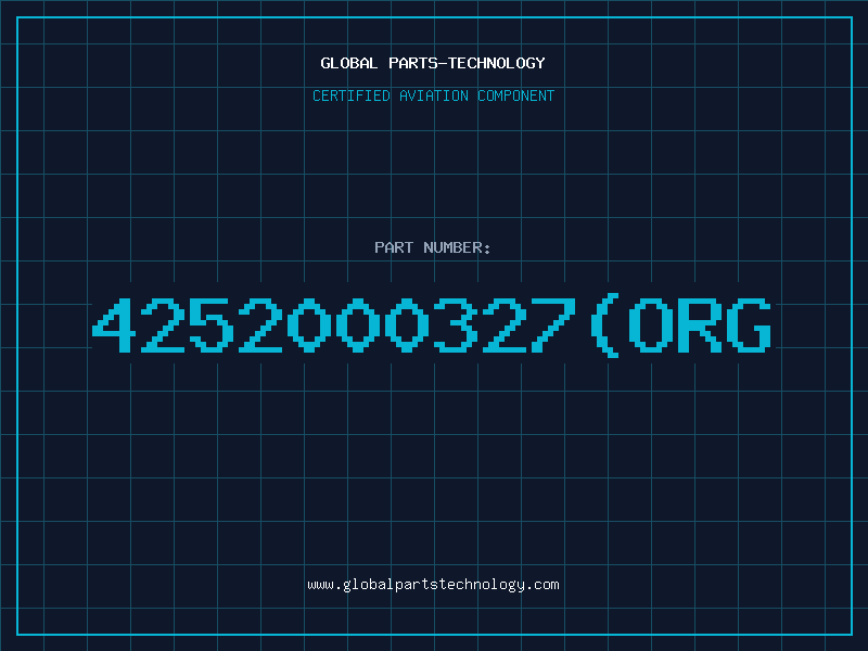 Aviation Part 4252000327(ORG