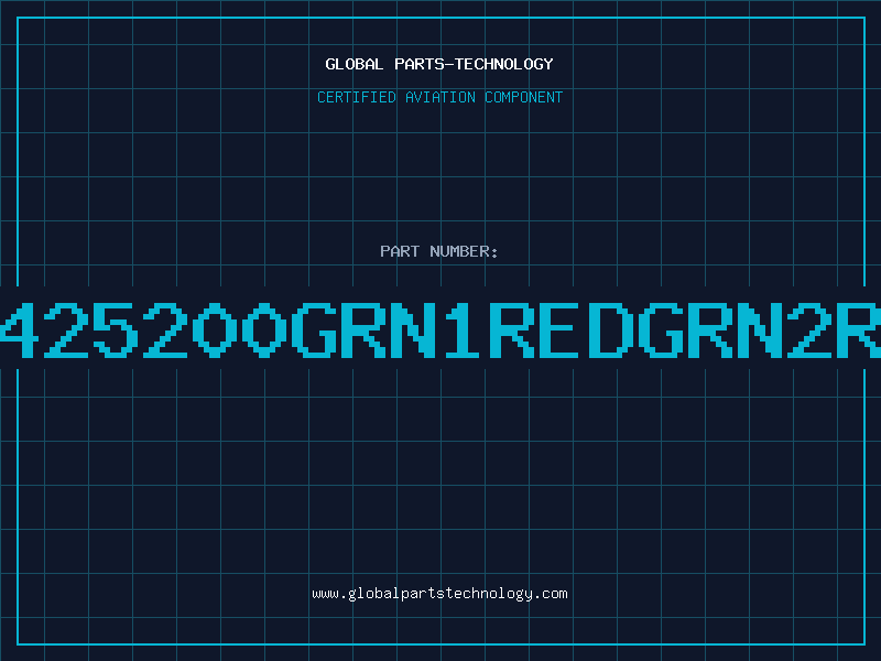 Aviation Part 425200GRN1REDGRN2R