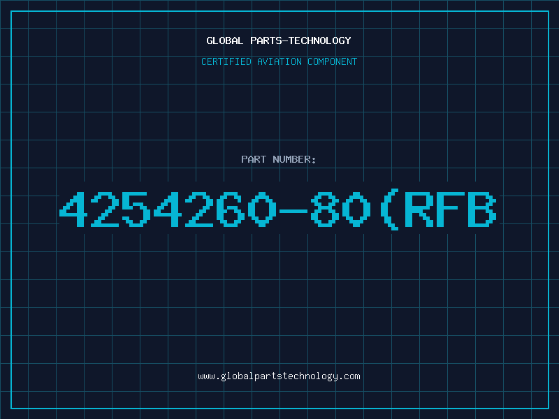 Aviation Part 4254260-80(RFB