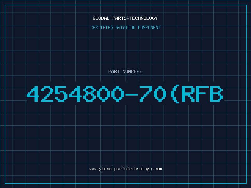 Aviation Part 4254800-70(RFB