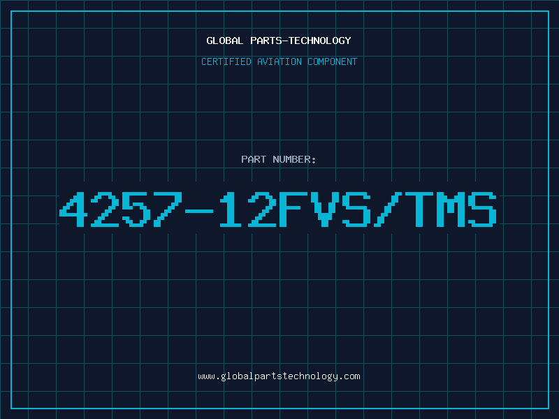 Aviation Part 4257-12FVS/TMS