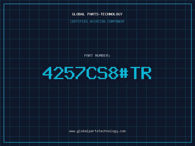 Aviation Part 4257CS8#TR