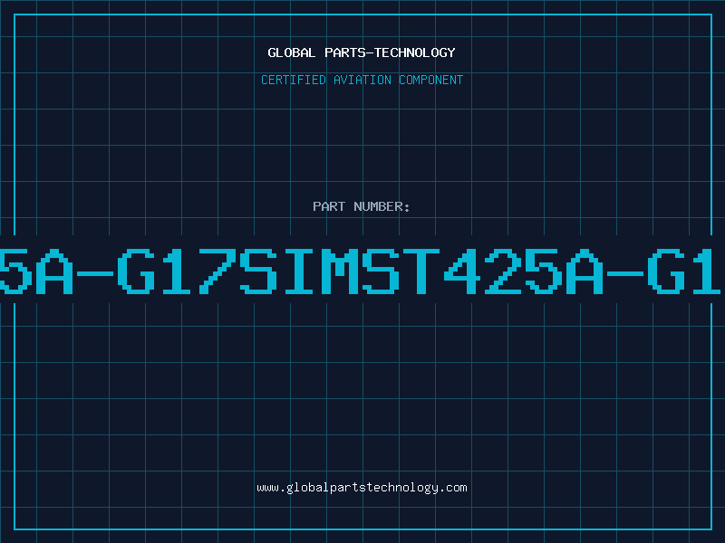 Aviation Part 425A-G17SIMST425A-G17S