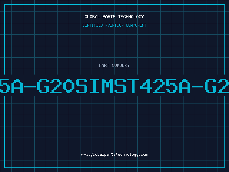 Aviation Part 425A-G20SIMST425A-G20S