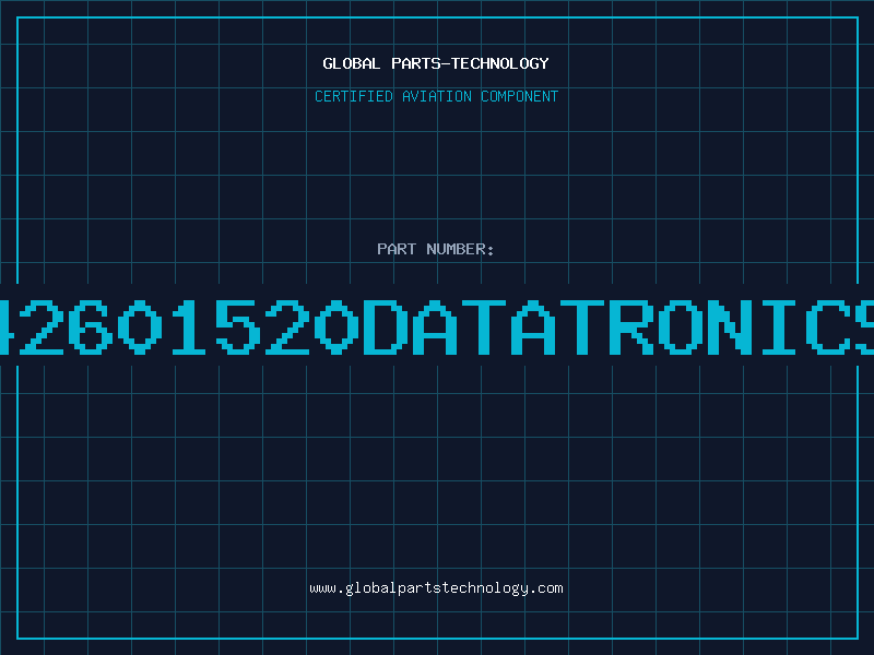 Aviation Part 42601520DATATRONICS