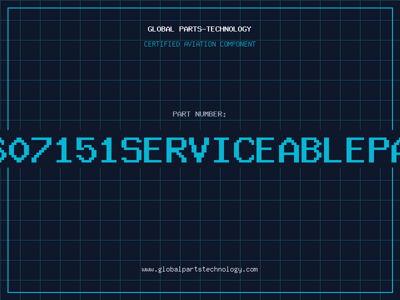 Aviation Part 42607151serviceablepart