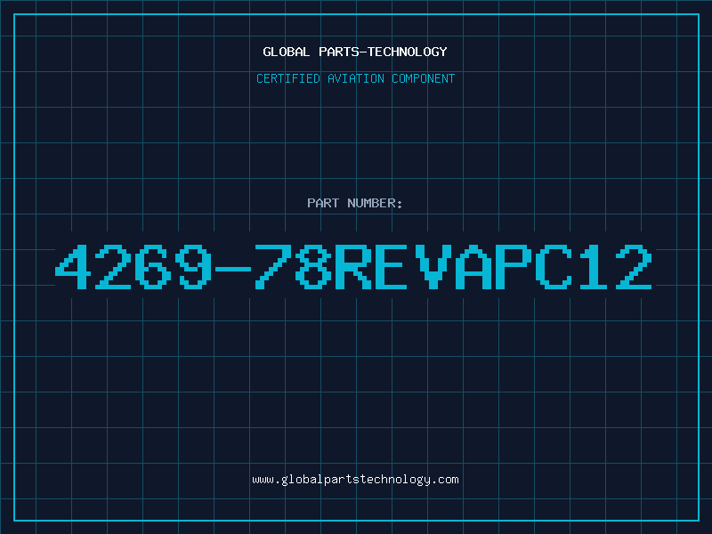 Aviation Part 4269-78REVAPC12