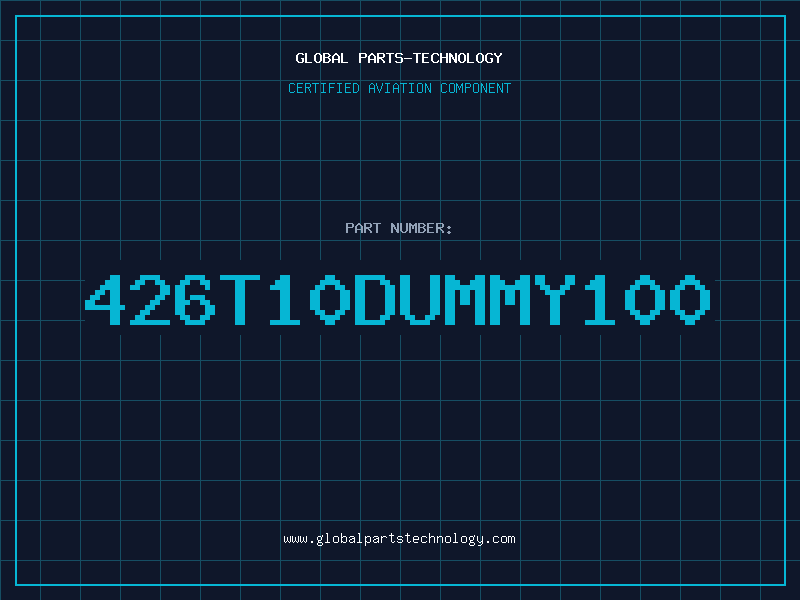 Aviation Part 426T10DUMMY100
