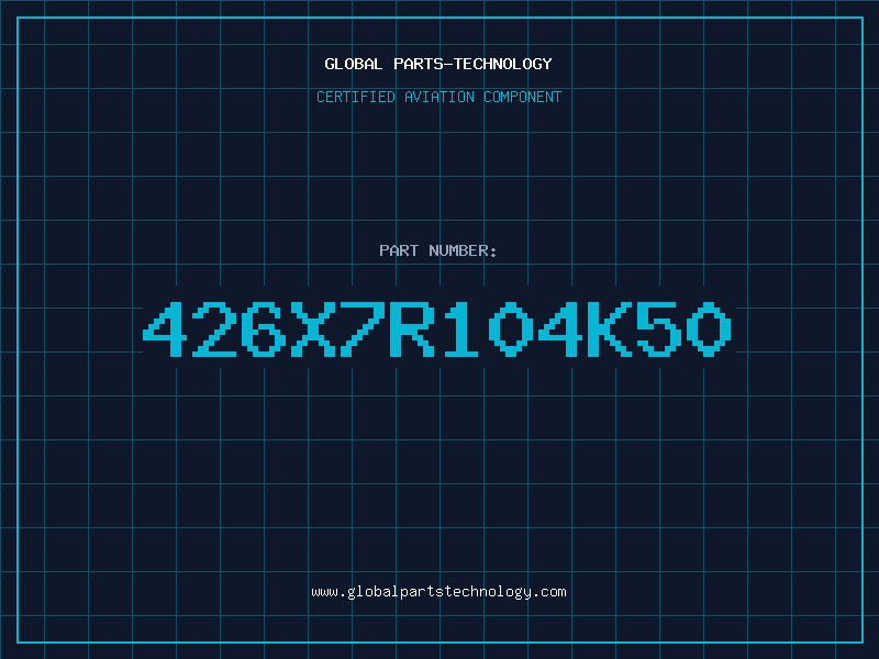 Aviation Part 426X7R104K50