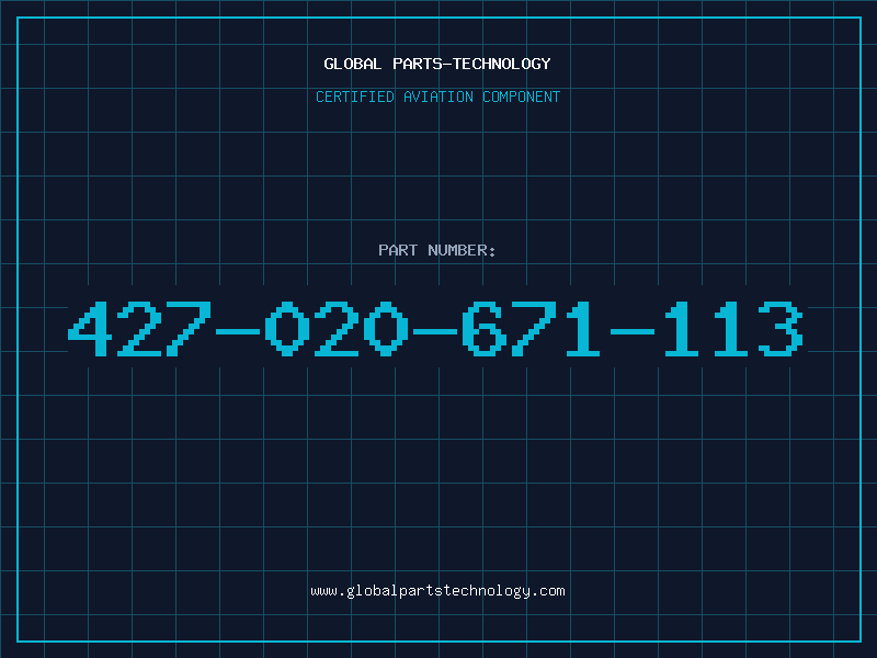 Aviation Part 427-020-671-113