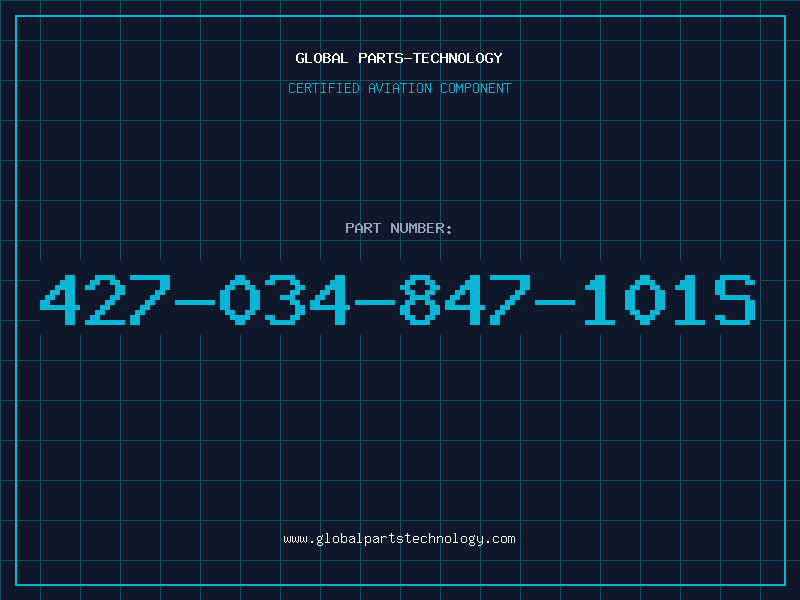 Aviation Part 427-034-847-101S