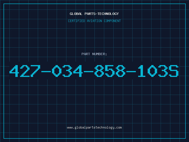 Aviation Part 427-034-858-103S