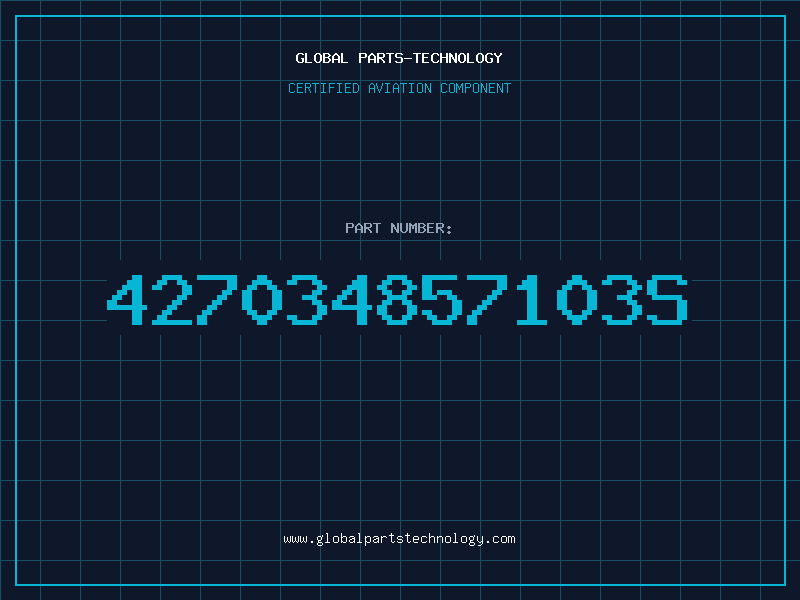 Aviation Part 427034857103S
