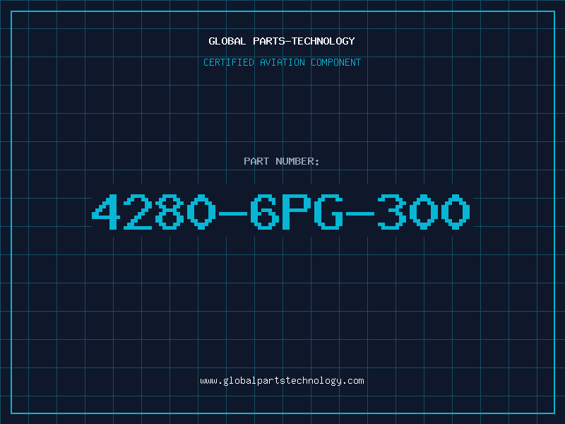 Aviation Part 4280-6PG-300
