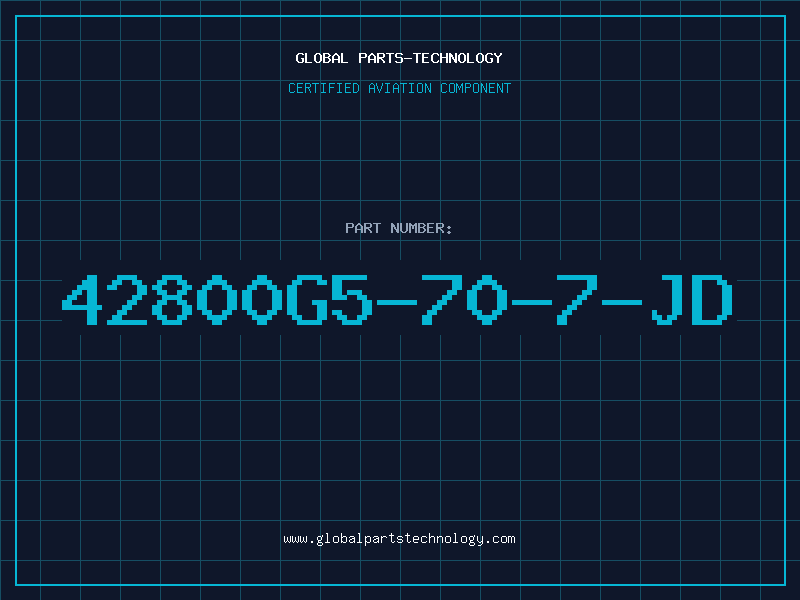 Aviation Part 42800G5-70-7-JD