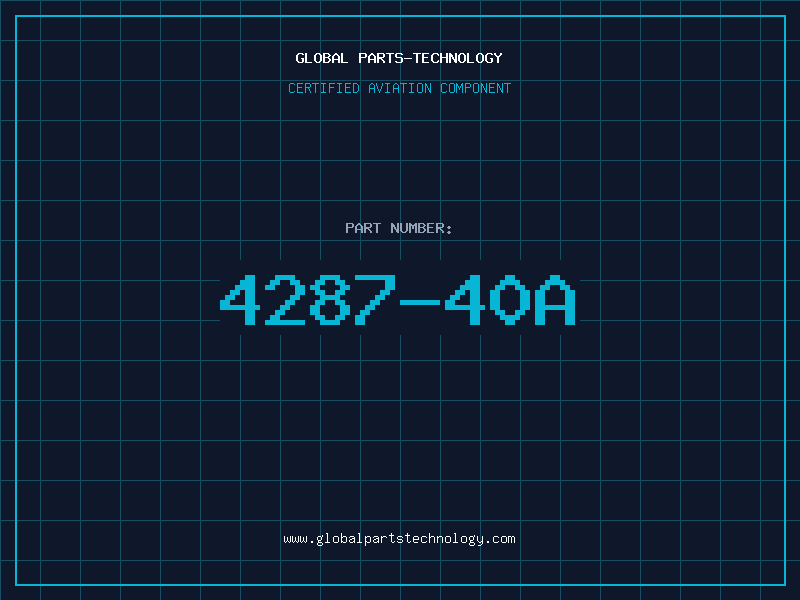 Aviation Part 4287-40A