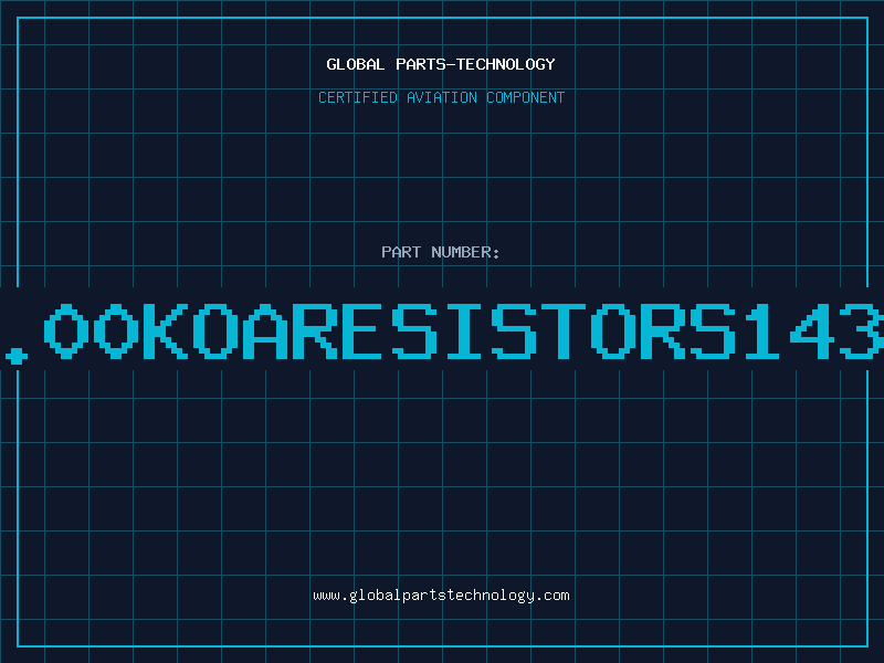 Aviation Part 4288.00KOARESISTORS1431(1K