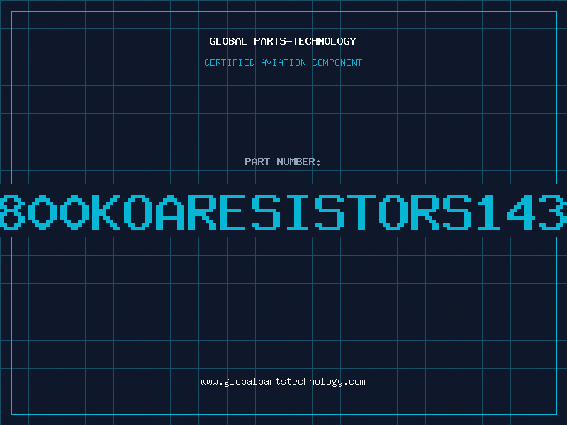 Aviation Part 428800KOARESISTORS14311K