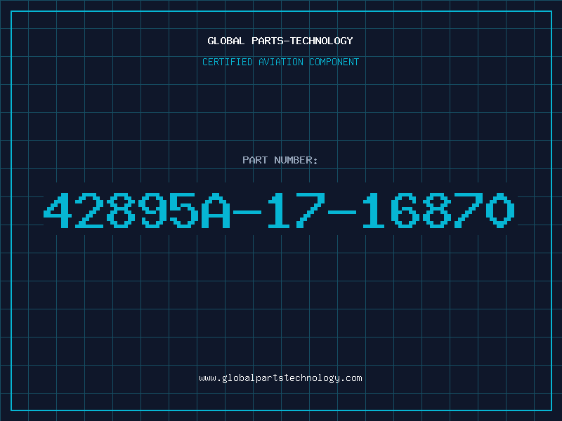 Aviation Part 42895A-17-16870