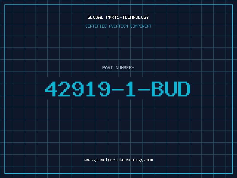 Aviation Part 42919-1-BUD