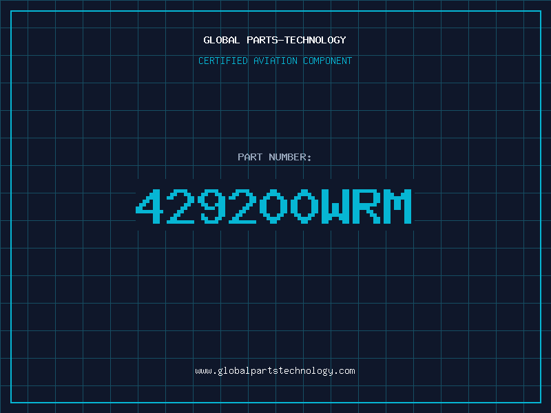 Aviation Part 429200WRM