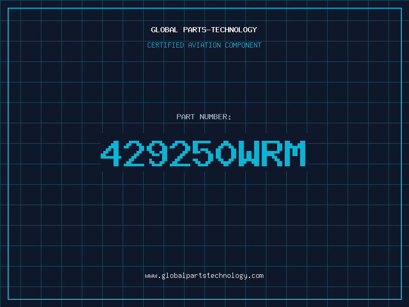 Aviation Part 429250WRM