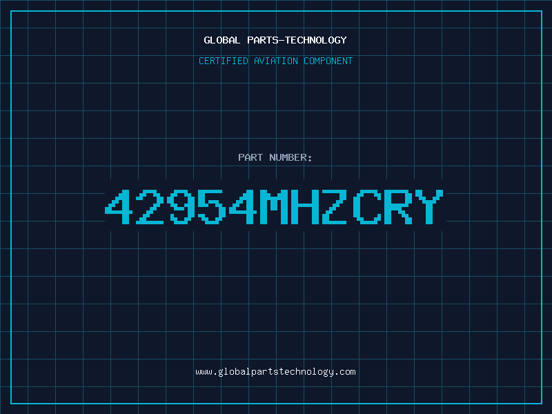 Aviation Part 42954MHZCRY