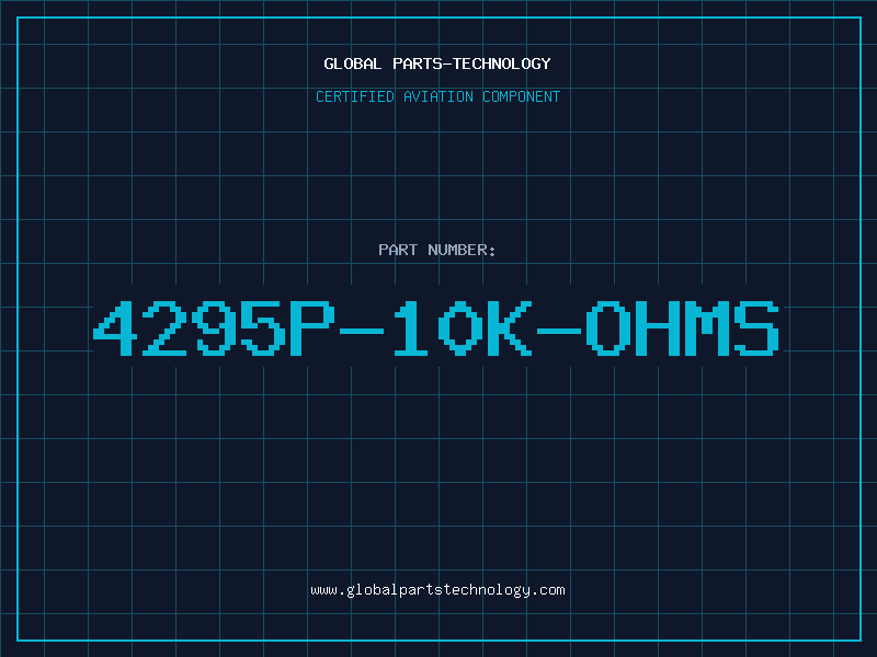 Aviation Part 4295P-10K-OHMS