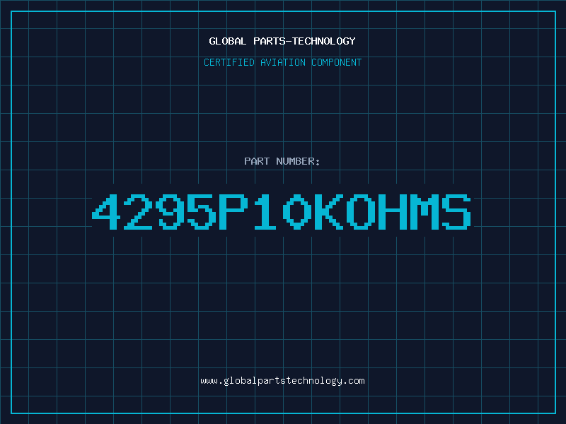 Aviation Part 4295P10KOHMS