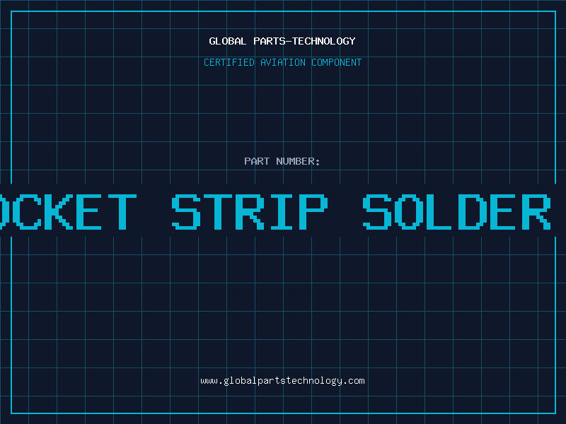 Aviation Part 43 POS SOCKET STRIP SOLDER TAIL TIN