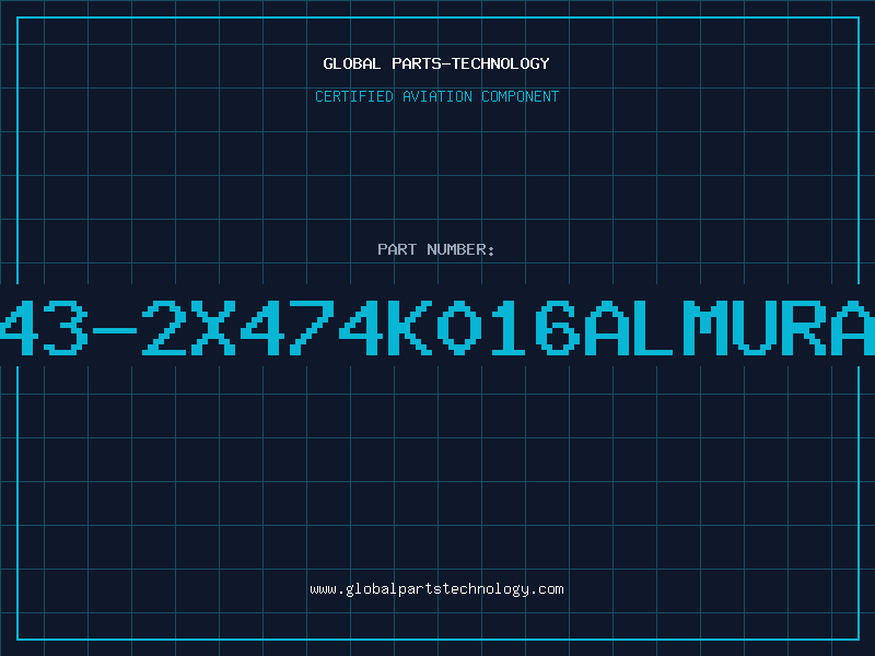 Aviation Part 43-2X474K016ALMURA