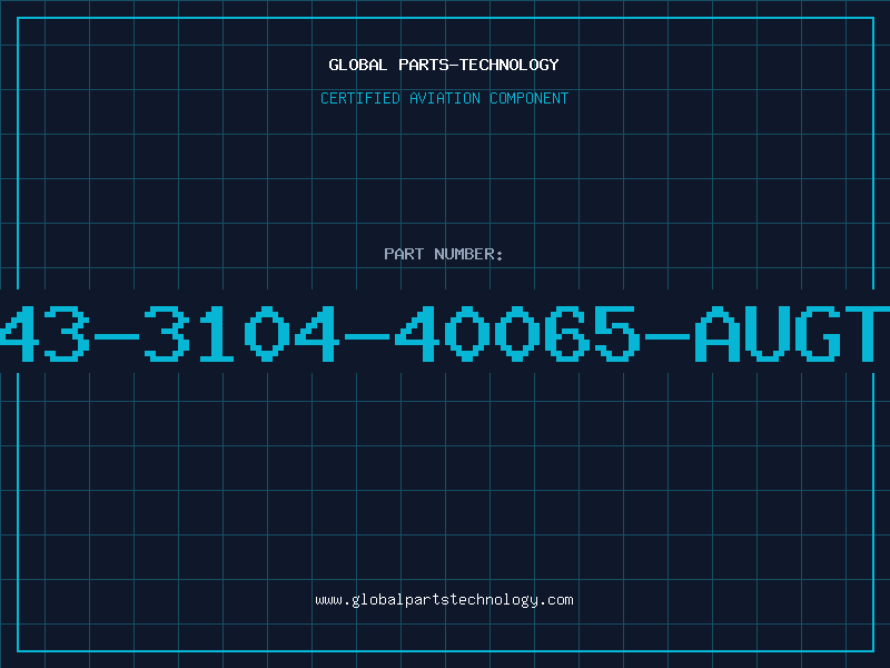 Aviation Part 43-3104-40065-AUGT