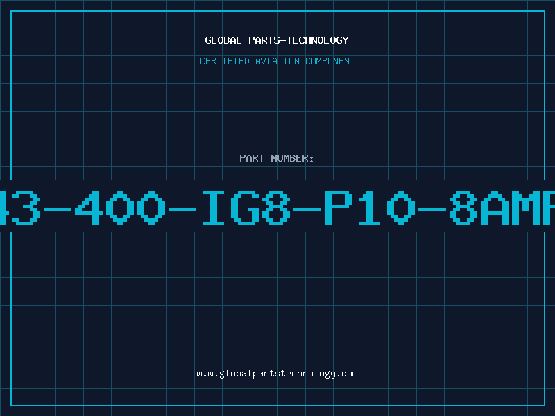 Aviation Part 43-400-IG8-P10-8AMP