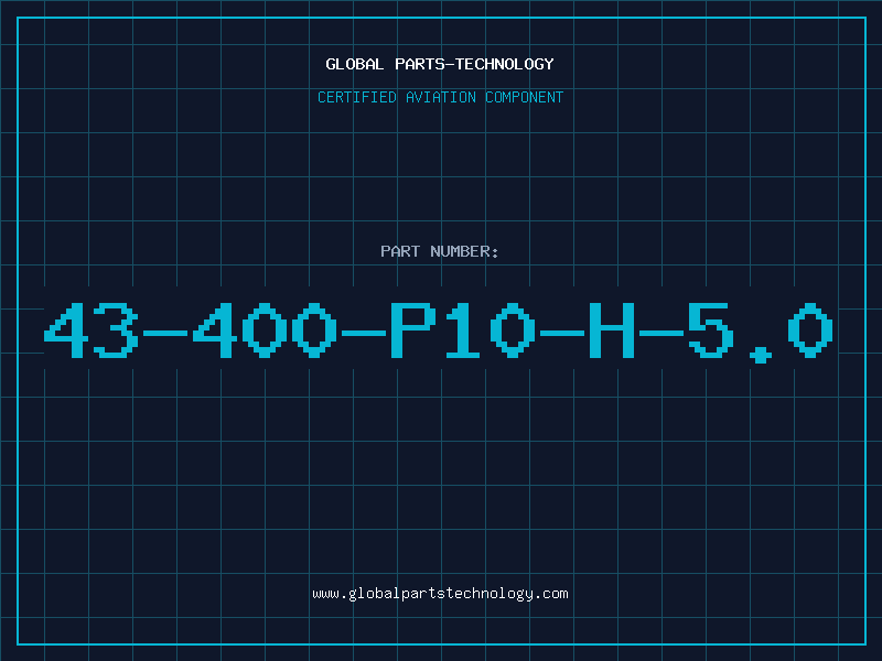 Aviation Part 43-400-P10-H-5.0