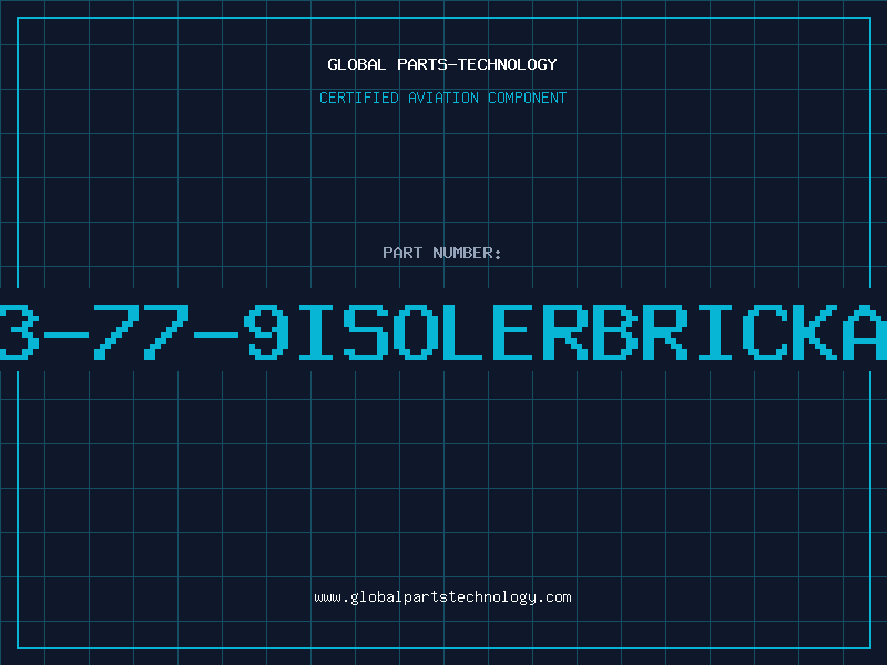 Aviation Part 43-77-9ISOLERBRICKAS