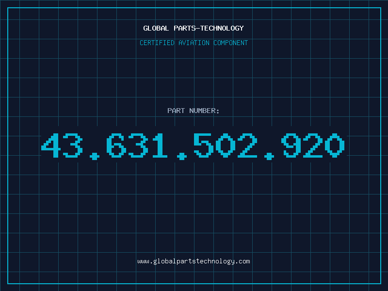 Aviation Part 43.631.502.920