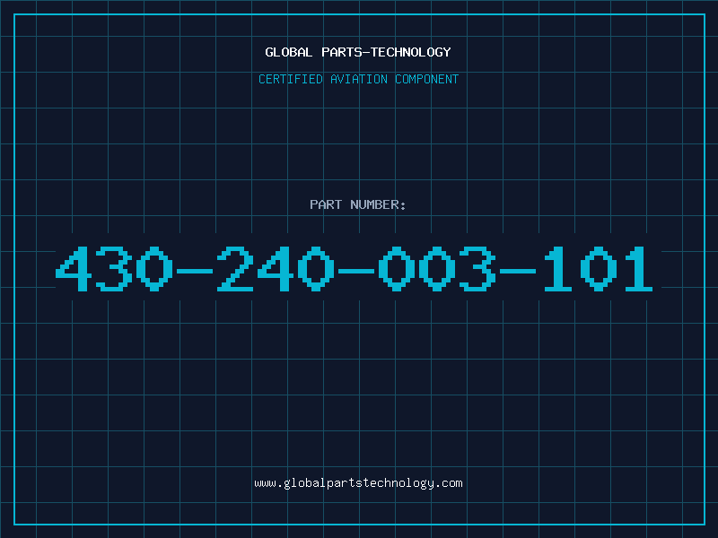 Aviation Part 430-240-003-101