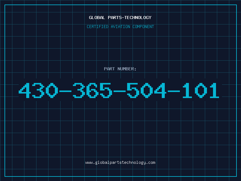Aviation Part 430-365-504-101
