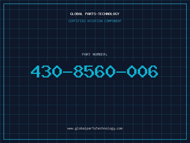 Aviation Part 430-8560-006