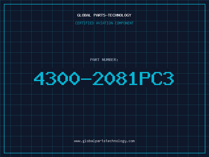 Aviation Part 4300-2081PC3