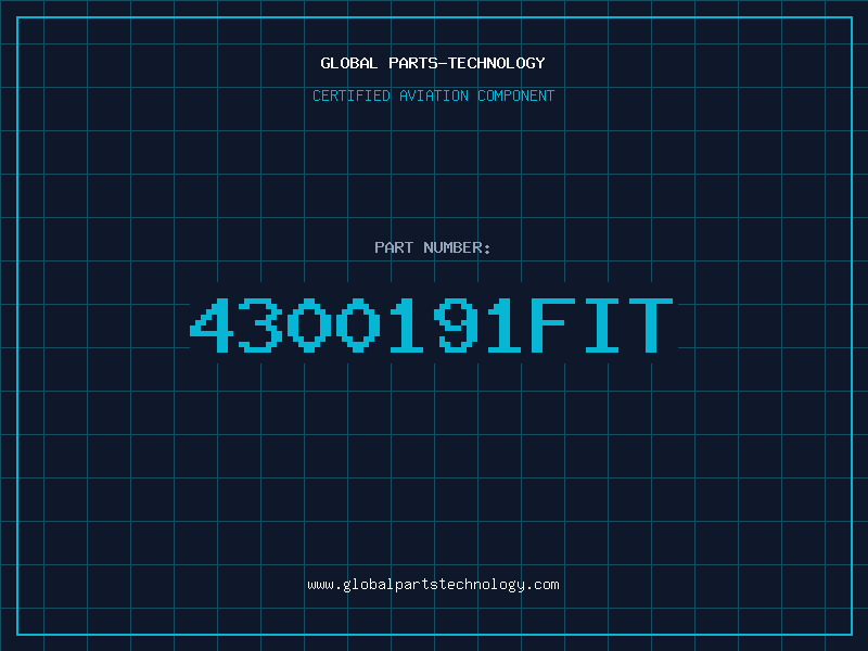 Aviation Part 4300191FIT