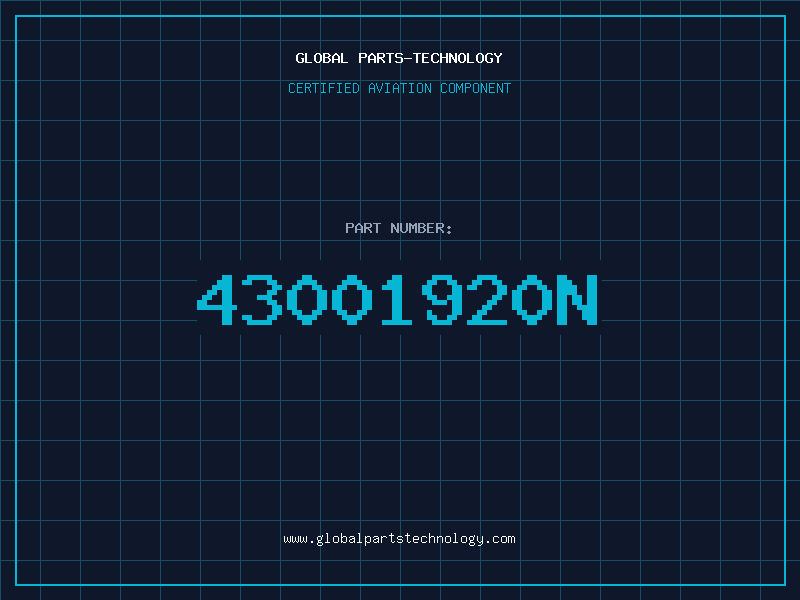 Aviation Part 43001920N