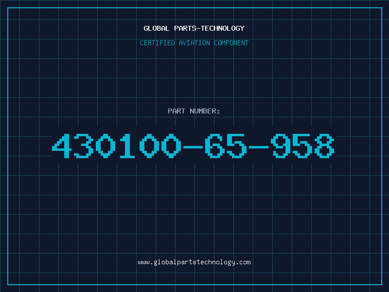 Aviation Part 430100-65-958