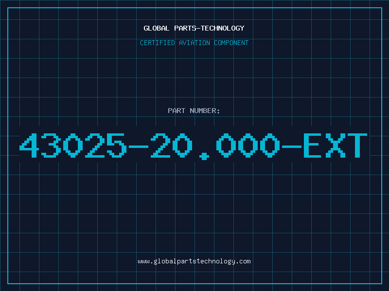 Aviation Part 43025-20.000-EXT