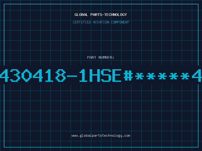 Aviation Part 430418-1HSE#*****4