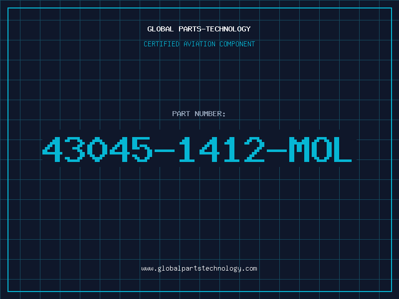 Aviation Part 43045-1412-MOL