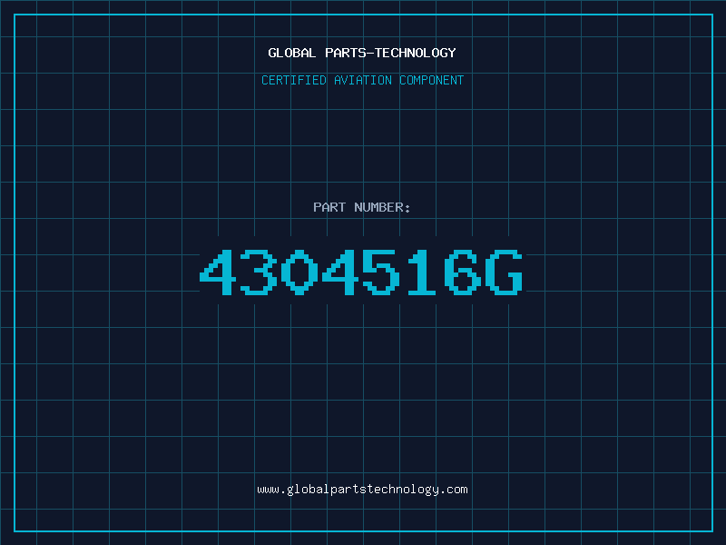 Aviation Part 4304516G